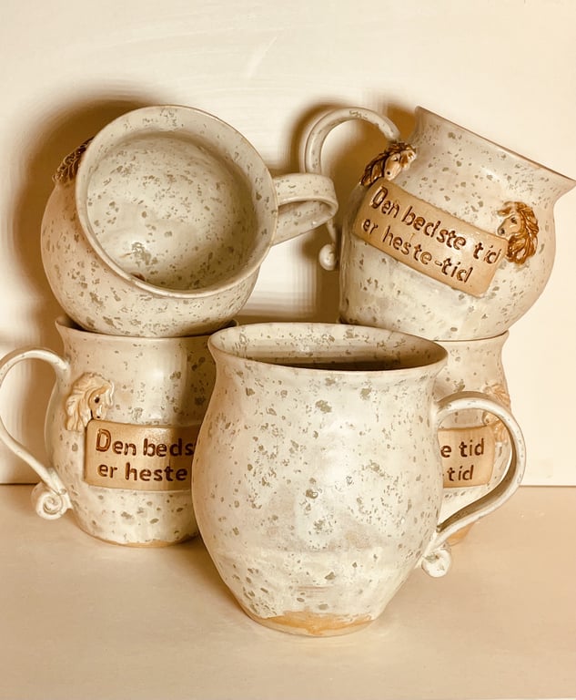 Krus med tekst - Den bedste tid er heste tid billede 2