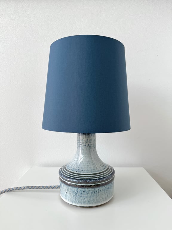 Upcycled vintage bordlampe - Søholm Keramik