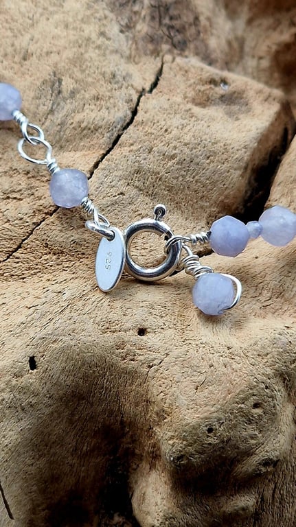 Tanzanite halskæde. billede 2