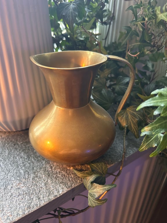 Messingkande 13 cm. 