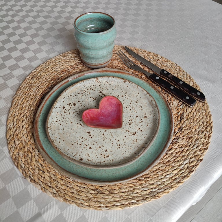 TALLERKEN Ø19 SAND / BEIGE billede 4