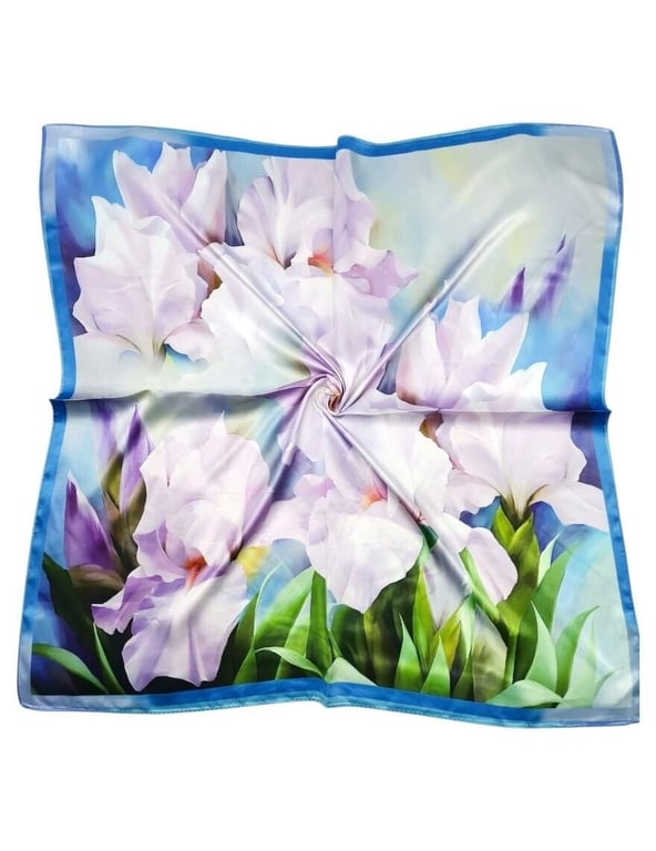 Olga Tørklæde Blå