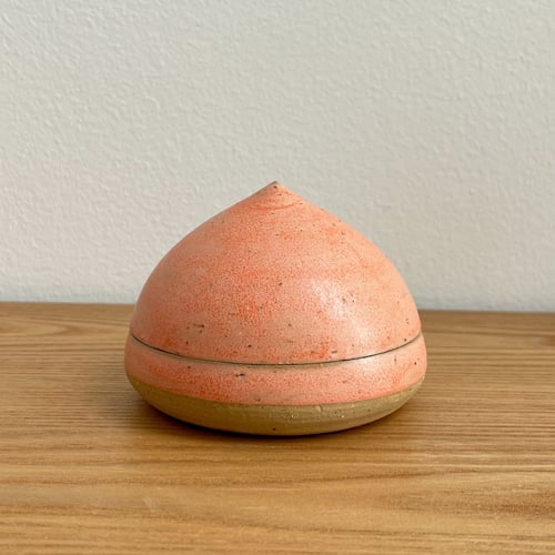 Mat orange krukke (2)