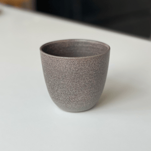 Cortado kop - sort/grå-meleret - 2 dl – produktbillede