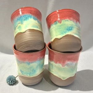 Tropisk – keramik krus i stentøj – produktbillede