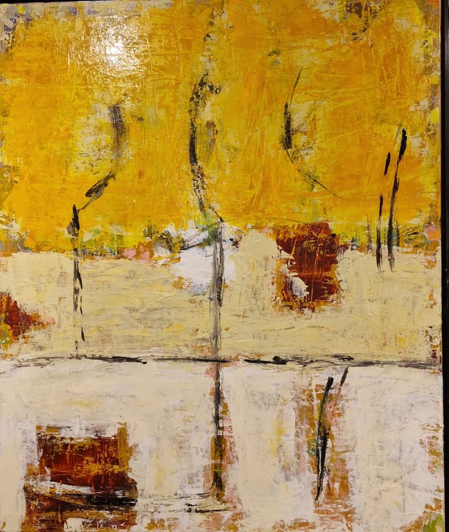 #1293  100 x 120 cm  SOLD billede 6