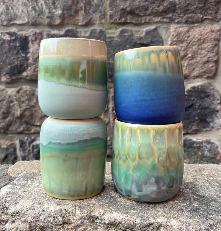 Hånddrejet kop billede 7