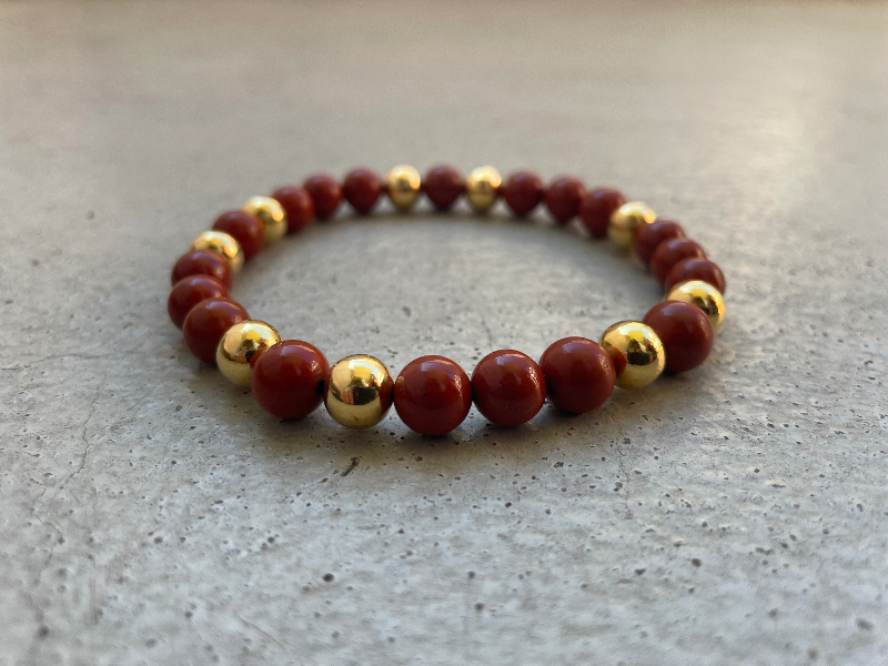 Glat perle 8 mm - 24k guld forgyldt Sterlingsølv billede 4