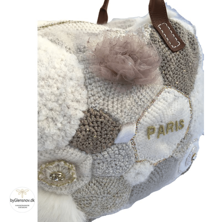 Eksklusiv Rejsetaske m/ læderhåndtag billede 4