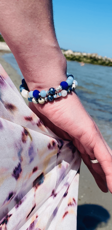 Bjergkrystal og Dalmatiner ankelkæde billede 4