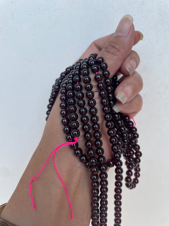 Almandin Granat Royal - Kvalitet AAAA billede 6