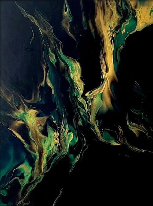 Golden waterfall  (2)