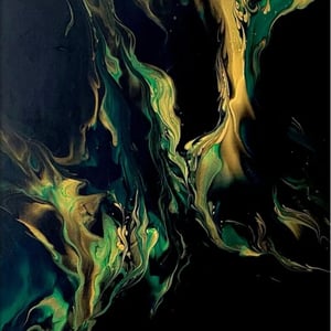 Golden waterfall  – produktbillede