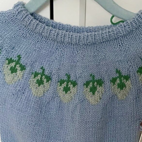 Jordbær Sweater - DK billede 9