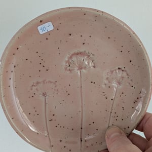 Kage tallerken rosa – produktbillede