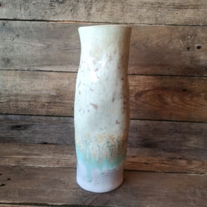 Vase i NORDLYS glasur  – produktbillede