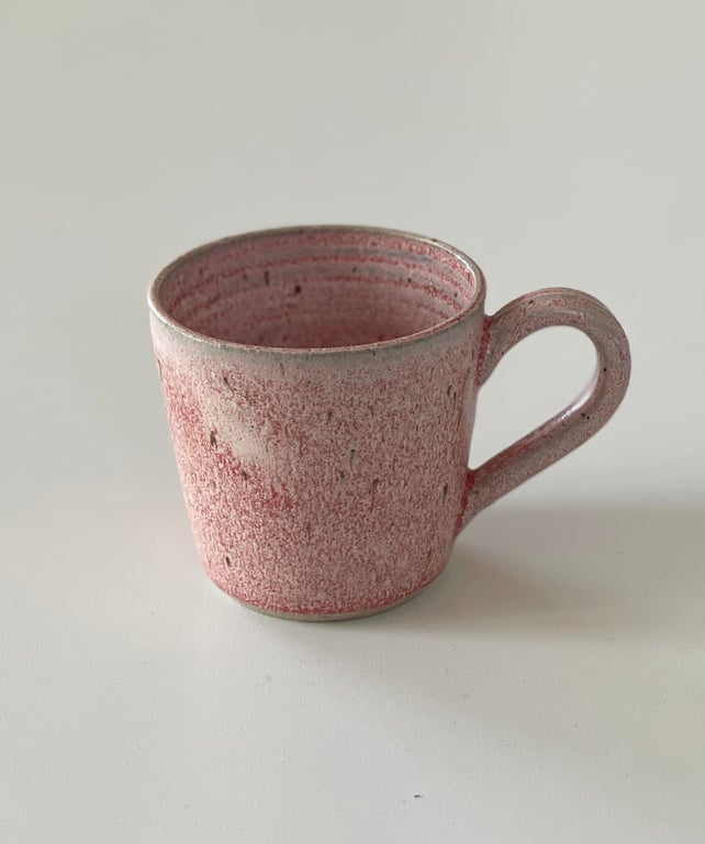 Espressokop, rødmeleret