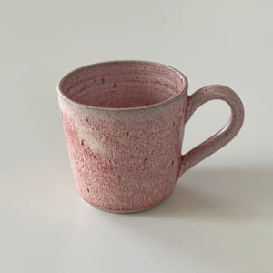 Espressokop, rødmeleret – produktbillede