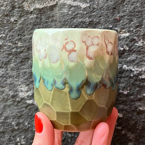 Facetskåret unika kop billede 4