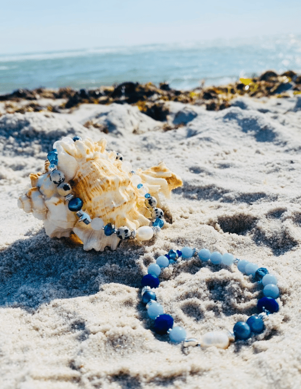 Bjergkrystal og Dalmatiner ankelkæde billede 2