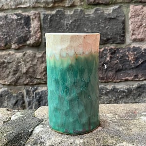 Vase, facetskåret  – produktbillede