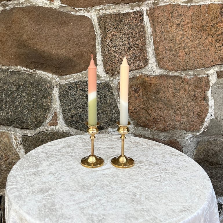 Messing stager 12 cm.