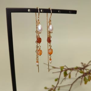 Hjertevandfaldet - orange – produktbillede