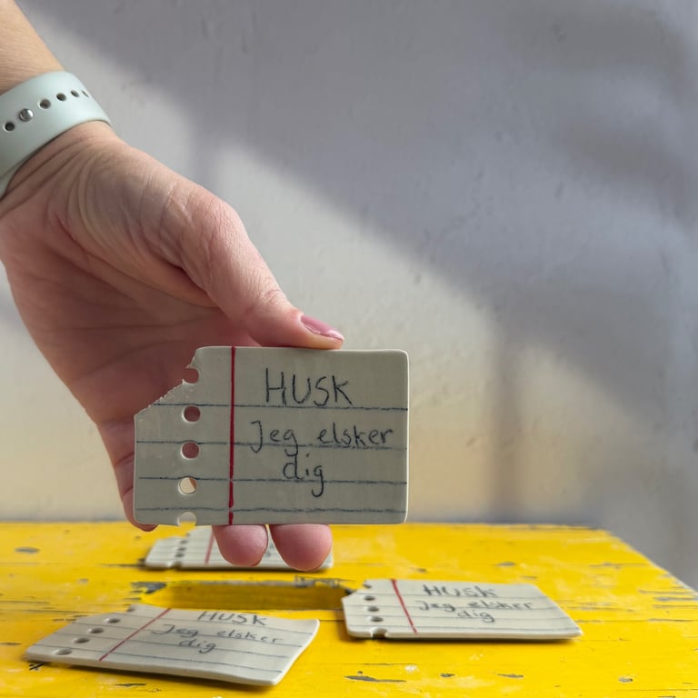 Husk jeg elsker dig magnet 