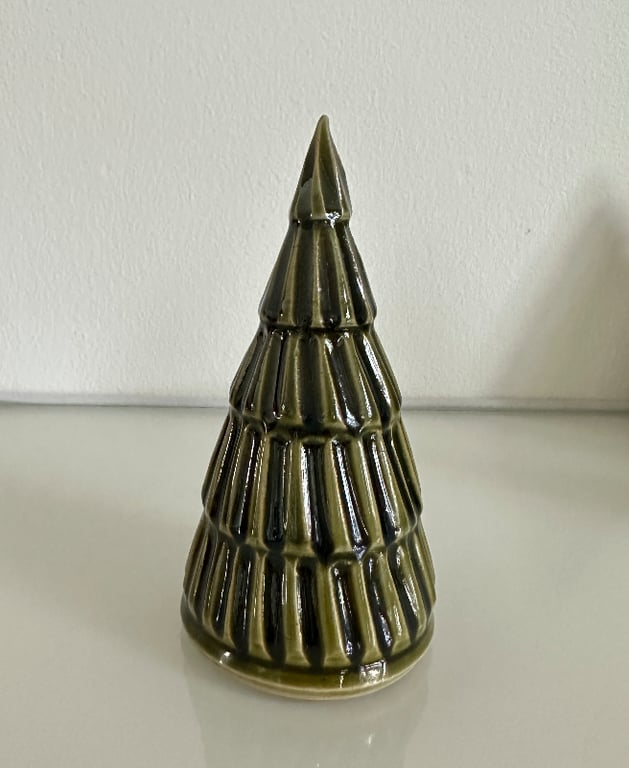 Juletræ 14 cm grøn