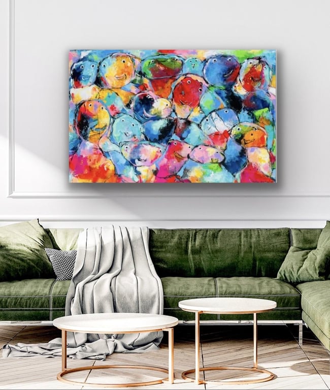 80cm x 120cm billede 4