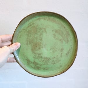 TALLERKEN Ø19 MOS GRØN – produktbillede