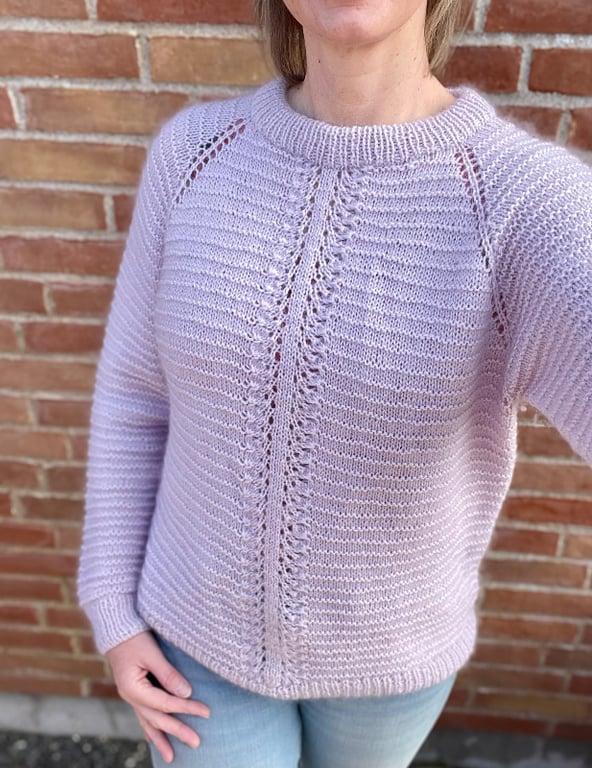 Stripe Sweater My Size strikkeopskrift billede 2