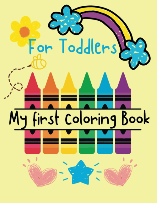 Malebog: My first coloring book for toddlers