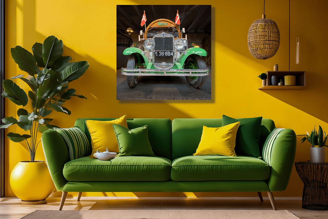 Chevrolet SIX fra 1931 med indbygget fadølsanlæg billede 2