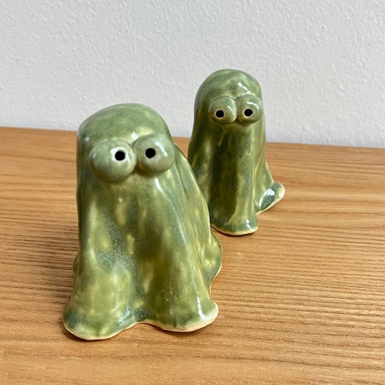 Spøgelse - googly eyes billede 2