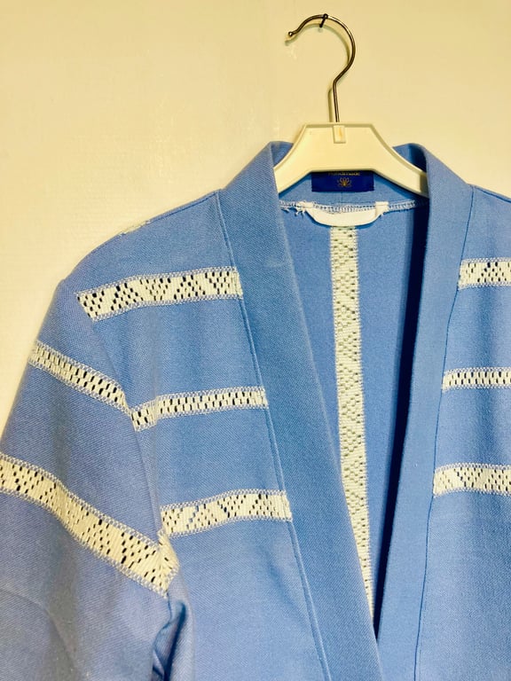 Ingrid-jakke i dueblå billede 6