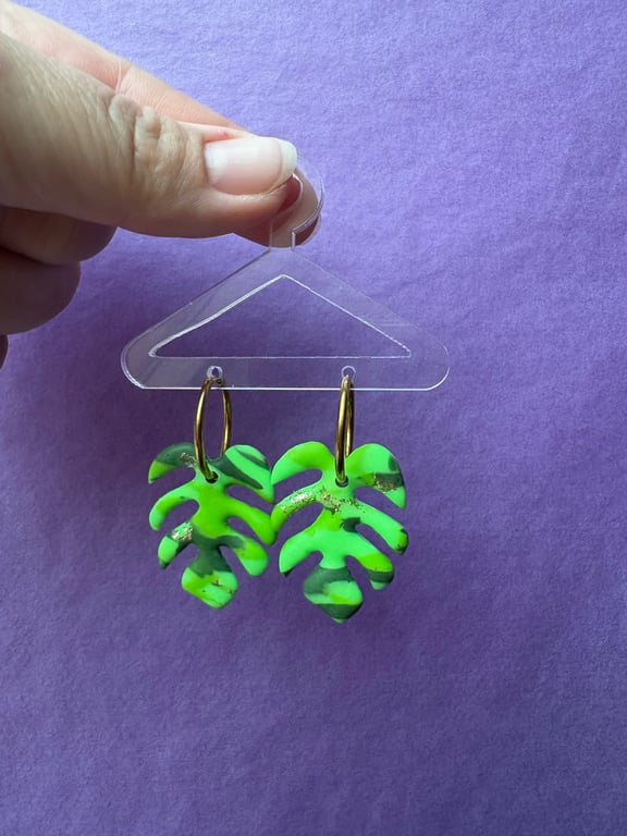 #1 Monstera i mellem str i grøn mix