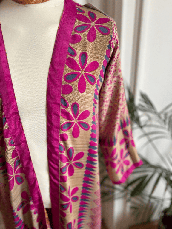Vendbar 2 i 1 - Silke Kimono billede 3