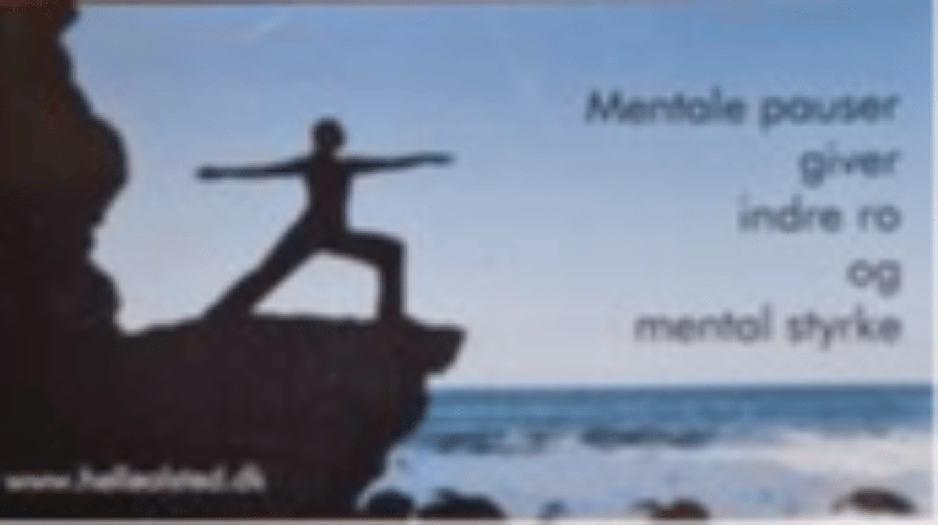 Køleskabsmagnet Mentale pauser