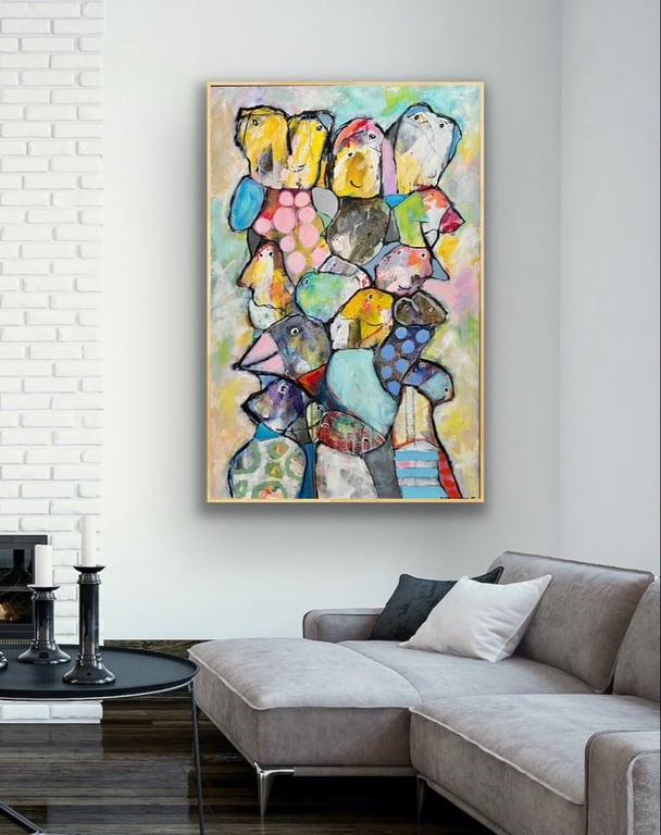 80cm x 120cm billede 3