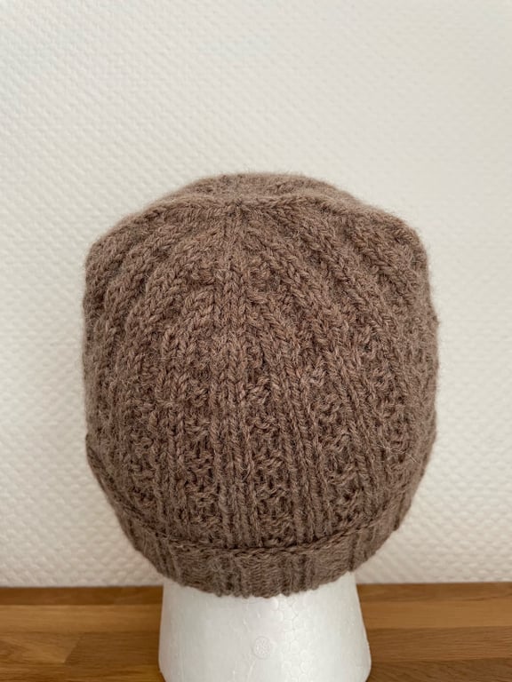 Digital opskrift: Herrelækker Hue STRUKTUR  (voksen - unisex) billede 7