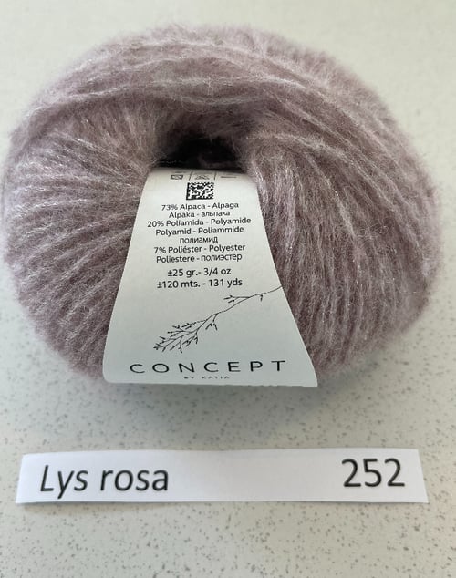 Garn: Alpaca Silver- diskret glimmer  (7)