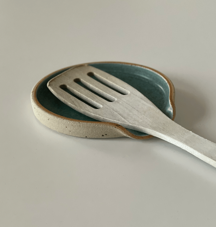Spoonrest, matgrøn billede 2