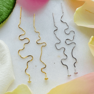 BeYou ørekæde-skift selv krystaller – produktbillede