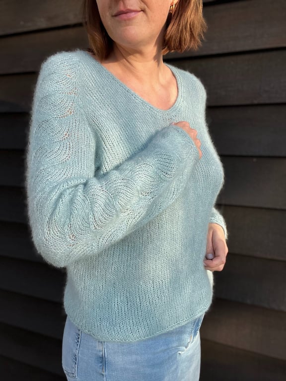 Kanula Light Bluse - strikkeopskrift DANSK PDF billede 3