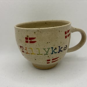 Tillykke kop – produktbillede