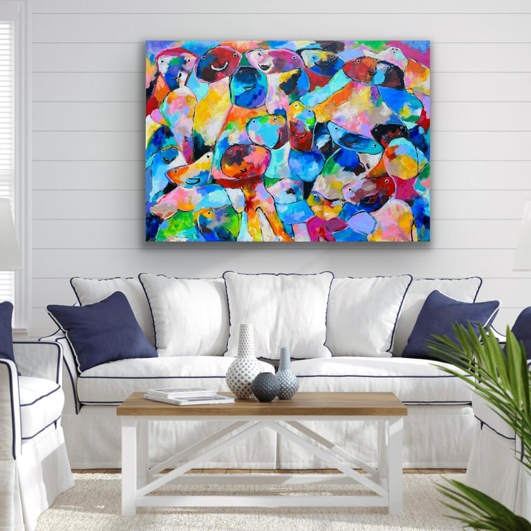 100cm x 140cm billede 4