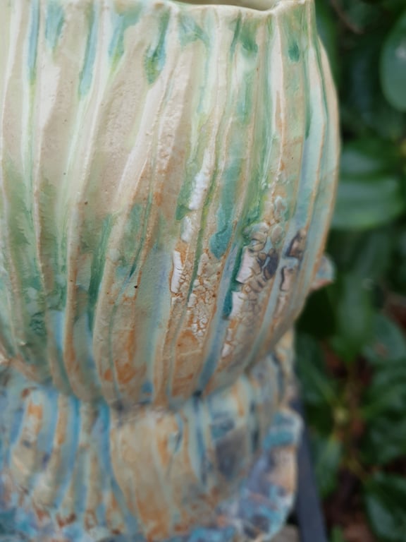 Når vi det nu? Skulpturel vase  billede 4