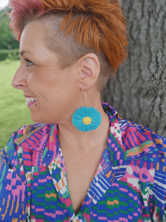 Bella Ørehænger Blå