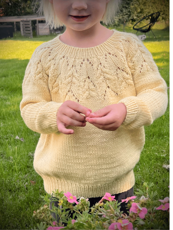 Aoraki Sweater Kids - Strikkeopskrift PDF Dansk billede 3